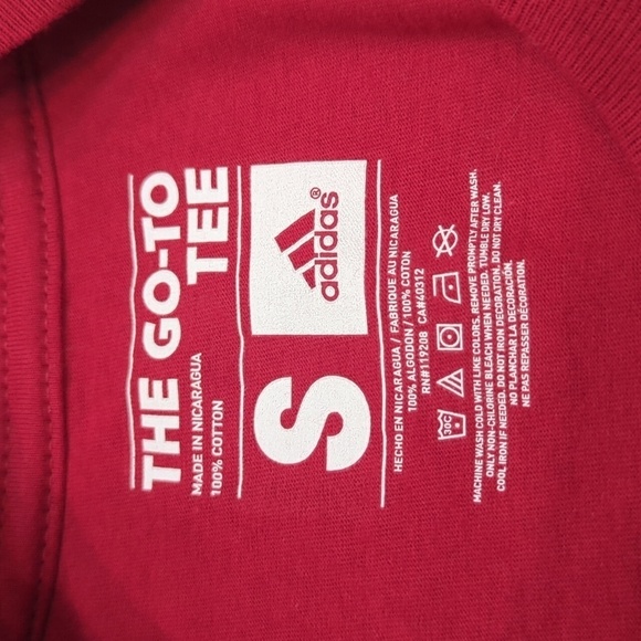 adidas Men's Short Sleeve Graphic 2015 Goodyear Cotton Bowl Tee Size Small - New - Picture 5 of 6